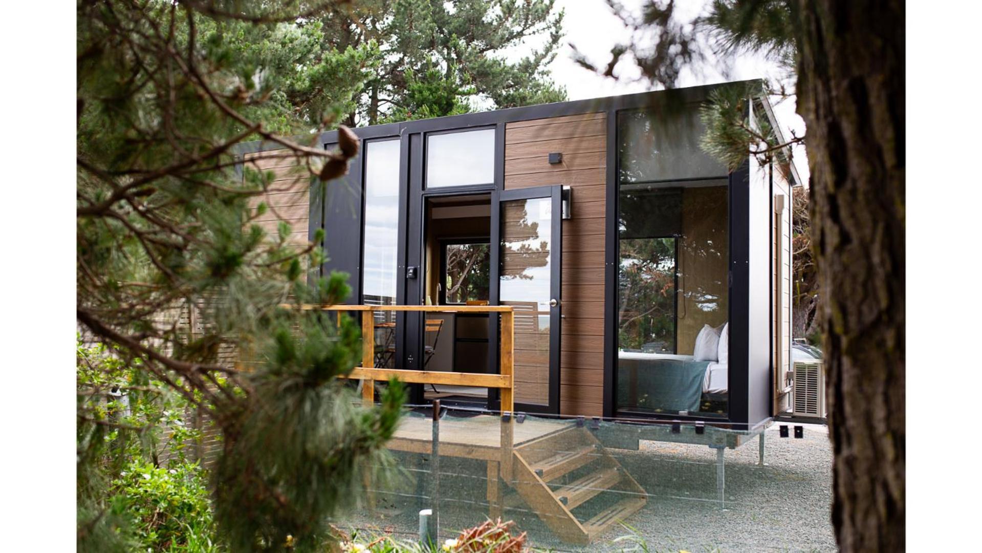 Pacific View By Tiny Away Villa Leithfield Exterior foto